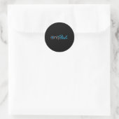Onlyfish Vis T-shirt Ronde Sticker (Tas)