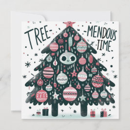 onmetelijke tijd feestdagenkaart