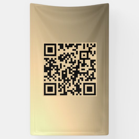 Onmiddellijk Bewerkbare QR-code Sjabloon | Nepgoud Spandoek (Verticaal)