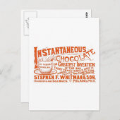 Onmiddellijk chocolade! briefkaart (Voorkant / Achterkant)