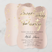 Onmiddellijk downloaden Roos Gold van thuisdag Kaart (Voorkant / Achterkant)