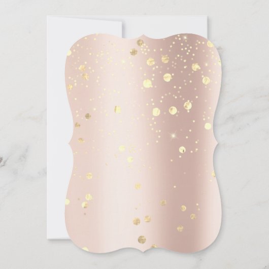 Onmiddellijk downloaden Roos Gold van thuisdag Kaart (Achterkant)