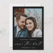 Onmiddellijk foto zwart-wit opslaan Datum Kaart (Voorkant)