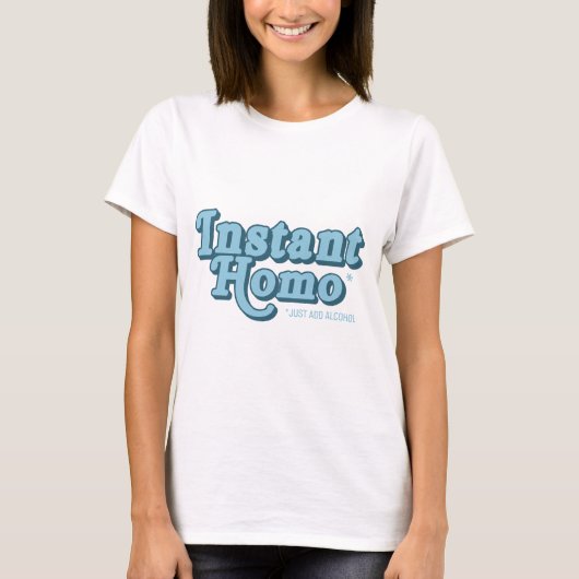 Onmiddellijk Homo T-shirt (Voorkant)