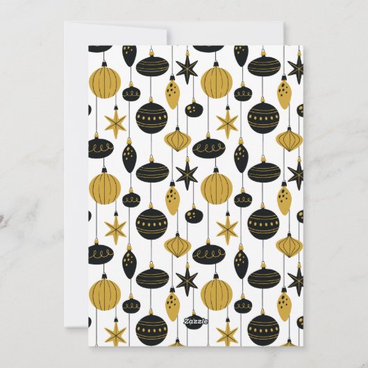 Onmiddellijk  Kerstfeest Feestdagenkaart (Achterkant)