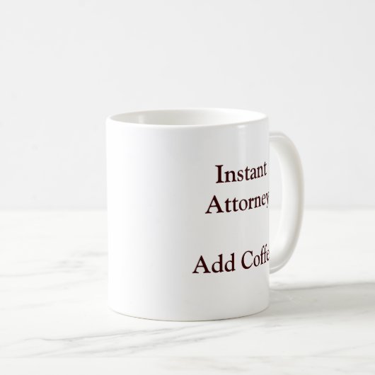 Onmiddellijk openbaar ministerie koffiemok (Voorkant rechts)