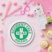 Onmiddellijk toegekende prijs papieren bordje (Feest)