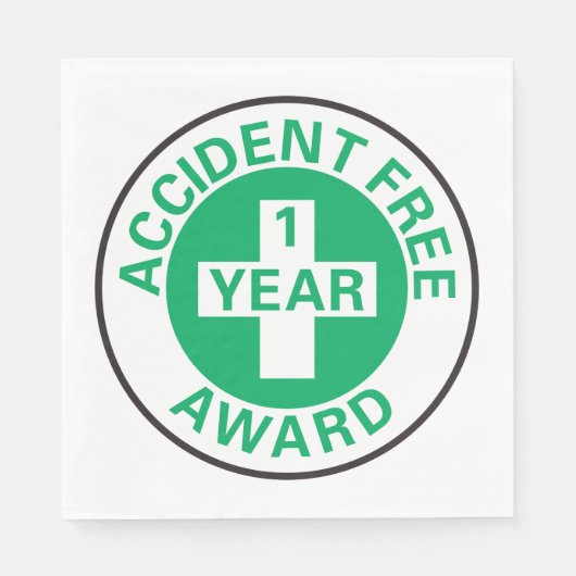 Onmiddellijk toegekende prijs servet (Voorkant)