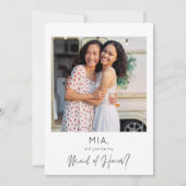 Onmiddellijke foto Mijn dochter van het eervolle v Kaart (Voorkant)