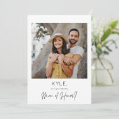 Onmiddellijke foto Mijn Man van het Edelachtvoorst Kaart (Staand voorkant)