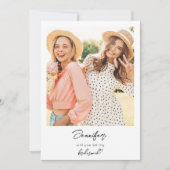 Onmiddellijke foto Mijn voorstel V3 handschrift - Kaart (Voorkant)