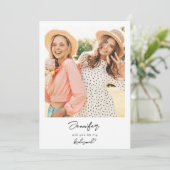 Onmiddellijke foto Mijn voorstel V3 handschrift - Kaart (Staand voorkant)