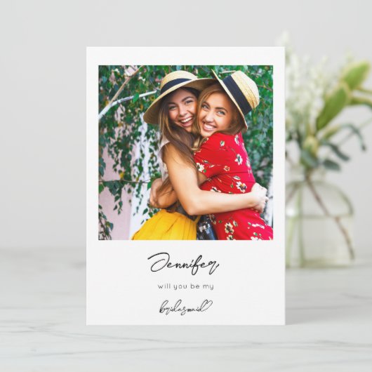 Onmiddellijke foto Mijn voorstel V3-handschrift -  Kaart (Staand voorkant)