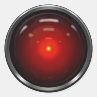 onmiddellijke gewaarwording ronde sticker