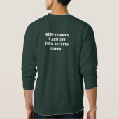 Onmiddellijke kerstman! Voeg gewoon je gezicht toe Trui (Achterkant)