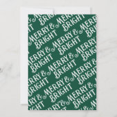 Onmiddellijke kerstman! Voeg gewoon je grappige ge Feestdagenkaart (Achterkant)