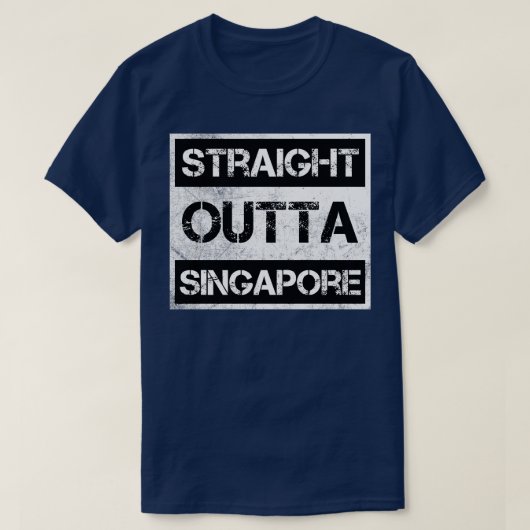 Onmiddellijke Singapore  nood T-shirt (Design voorkant)