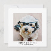 Onmiddellijke witte foto-galerij, prettige kerst (Voorkant)