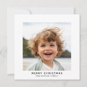 Onmiddellijke witte foto-galerij, prettige kerst (Voorkant)