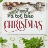 Onmisbare Dingen voor Kerstbakken Theedoek (Gevouwen)