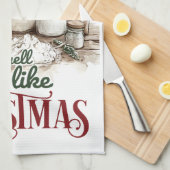Onmisbare Dingen voor Kerstbakken Theedoek (Quarter Fold)