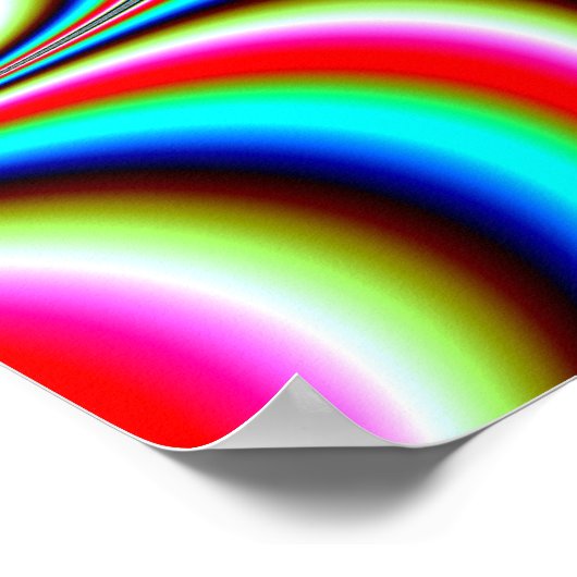 "Onmisbare psychoactieve intensiteit" Poster (Hoek)