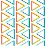 Onmogelijk driehoekig grijs patroon staand fotobeeldje<br><div class="desc">Dit impliciete geometrische patroon wordt gemaakt door een reeks onmogelijke driehoeken. Deze schijnbare 3D vormen zijn een beroemde optische illusie, die de hersenen overdrijft in het proberen om 3D uit een 2D-afbeelding te begrijpen, en die verwarrend maakt. Dit geometrische patroon wisselt tussen warm gekleurde en koudgekleurde onmogelijke vormen, tot een...</div>