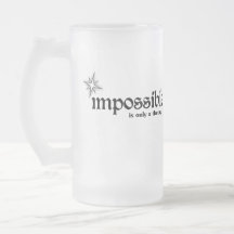 Onmogelijk is alleen een theoretische inspiratie