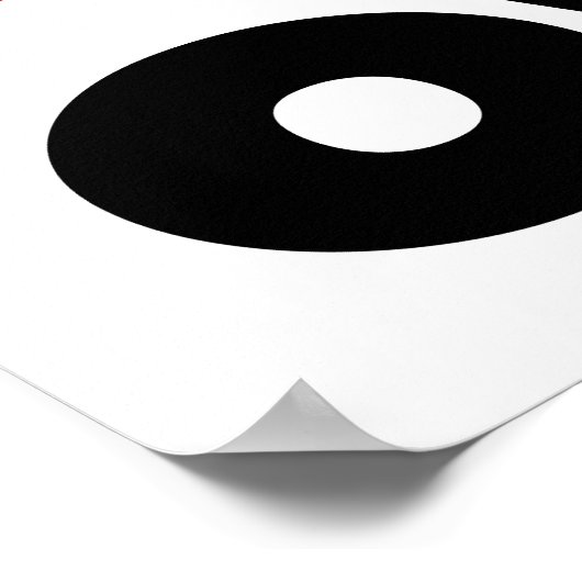 Onmogelijk is overwaardeerd poster (Hoek)