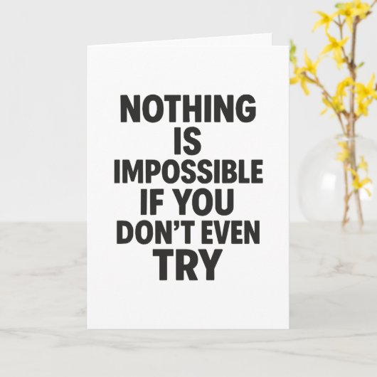 Onmogelijk Kaart (Gele Bloem)