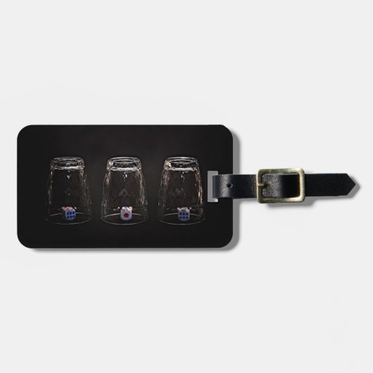 Onmogelijk ontbrekende bagagelabel (Voorkant horizontaal)