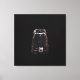 Onmogelijk ontbrekende canvas afdruk