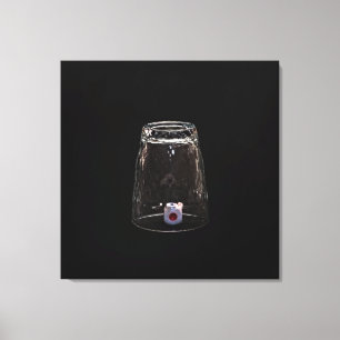 Onmogelijk ontbrekende canvas afdruk