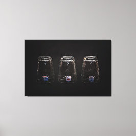 Onmogelijk ontbrekende canvas afdruk