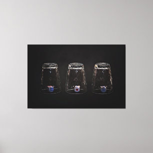 Onmogelijk ontbrekende canvas afdruk