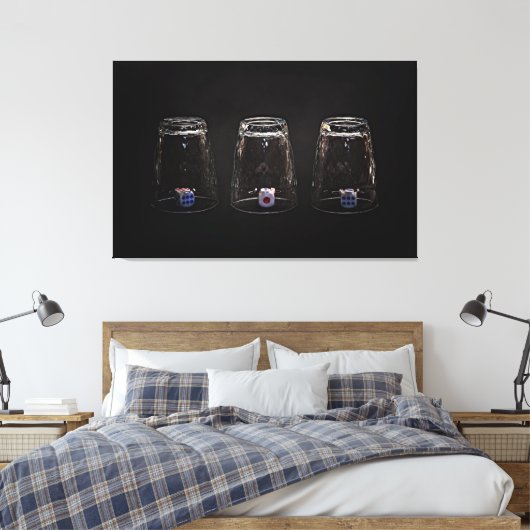 Onmogelijk ontbrekende canvas afdruk (Insitu (Slaapkamer))