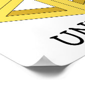 "Onmogelijk" Poster voor optische verlichting (Hoek)