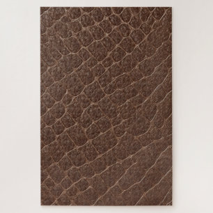 Onmogelijk Puzzel Reptiel Huidpatroon