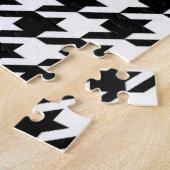 ONMOGELIJKE CLASSIC HOUNDSTOOTH PATROON PUZZZL LEGPUZZEL (Zijkant)