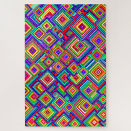 Onmogelijke diamantpatroon legpuzzel