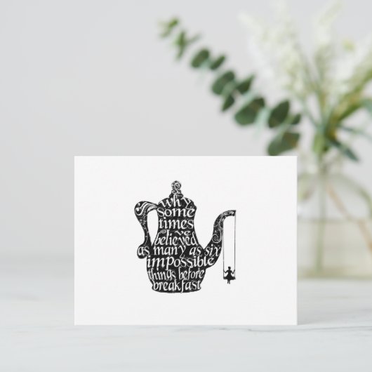 Onmogelijke dingen briefkaart (Staand voorkant)