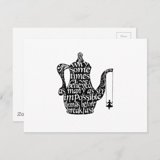 Onmogelijke dingen briefkaart (Voorkant / Achterkant)