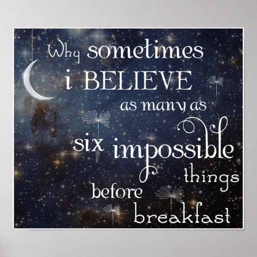 Onmogelijke Dingen Stars 2 Poster of Print (Voorkant)