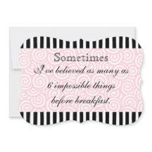 Onmogelijke dingen zwart en roze