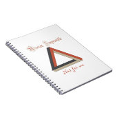 Onmogelijke driehoek notitieboek (Rechterzijde)