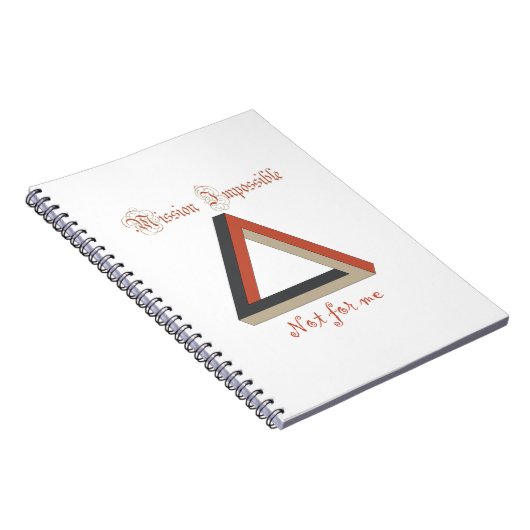 Onmogelijke driehoek notitieboek (Rechterzijde)