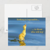 Onmogelijke Duck Briefkaart (Voorkant / Achterkant)