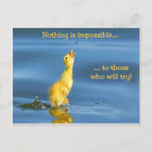 Onmogelijke Duck Briefkaart (Voorkant)