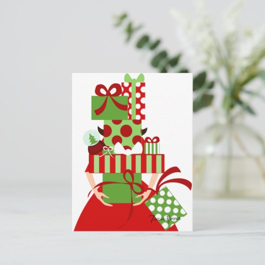 Onmogelijke Gift Stack Briefkaart (Staand voorkant)