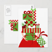 Onmogelijke Gift Stack Briefkaart (Voorkant / Achterkant)